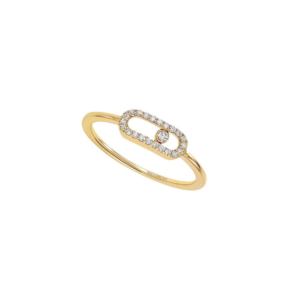 Move Uno Yellow Gold Diamond Ring