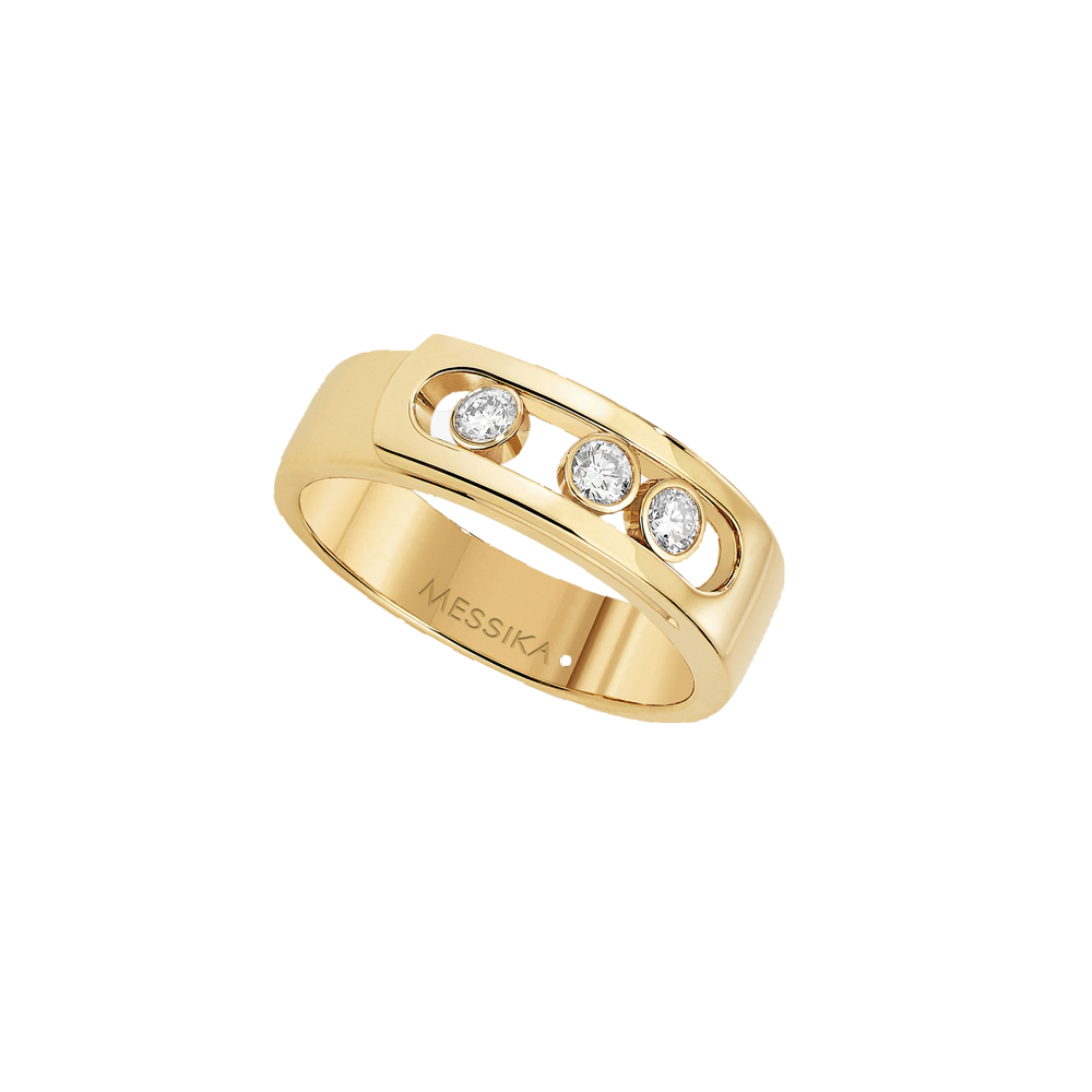 Yellow Gold Diamond Ring Move Noa