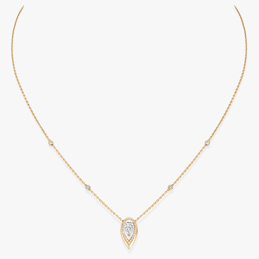Collier Diamant Or Jaune Fiery 0,25ct